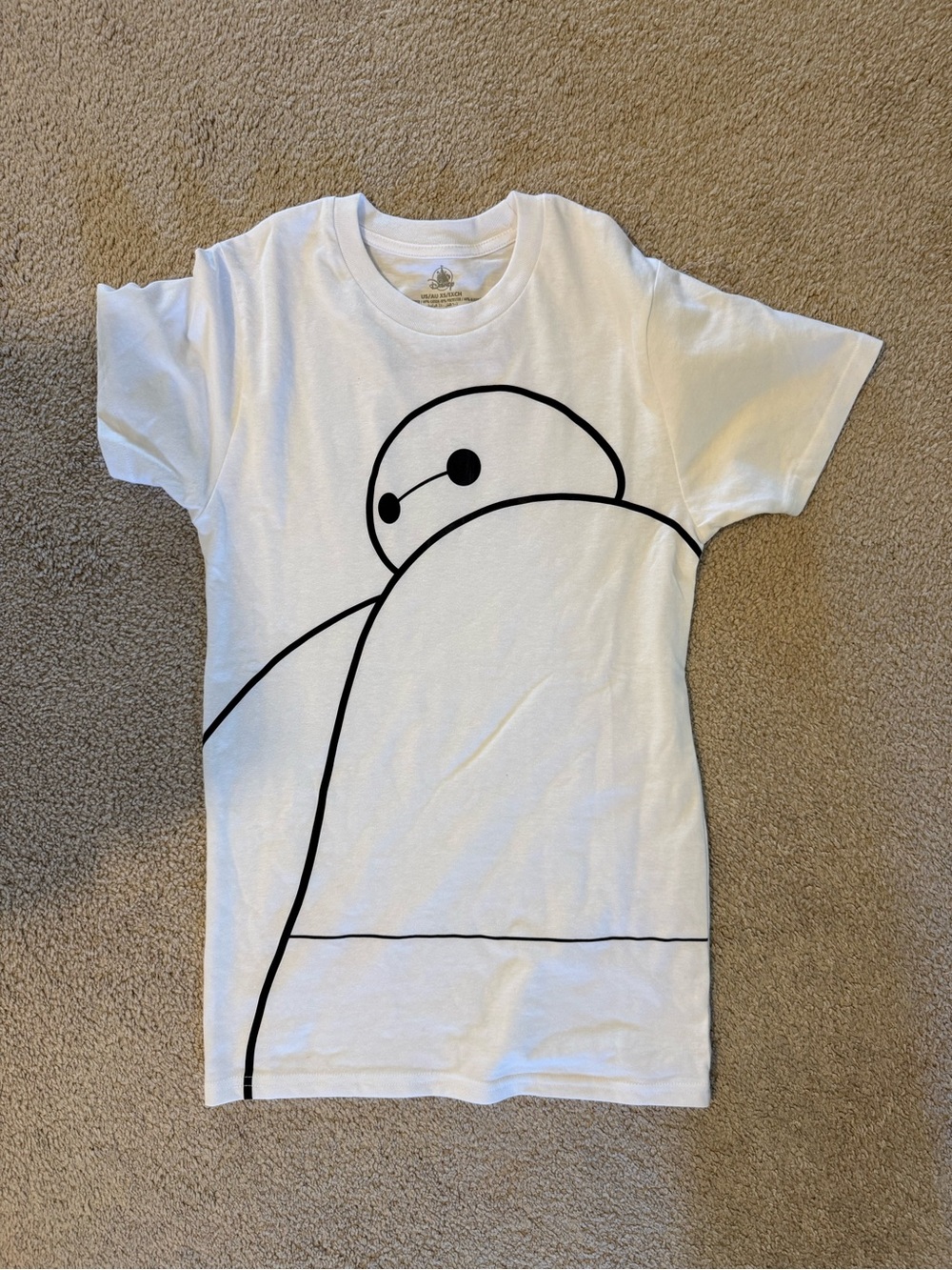 Disney Baymax shirt Size XS - Women’s- Never worn